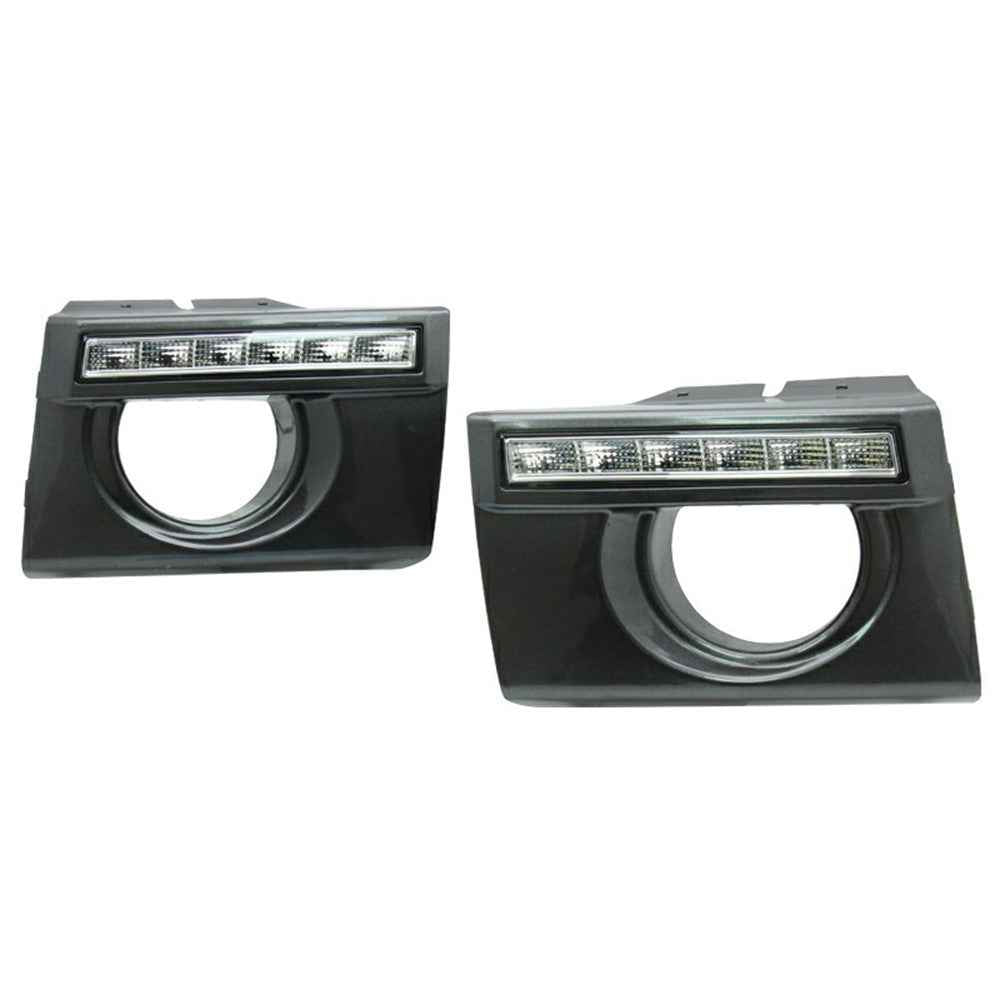 WINAUTO 1 Pair IP67 Waterproof LED Daytime Running Lights for Hyundai Tucson 2005-2009
