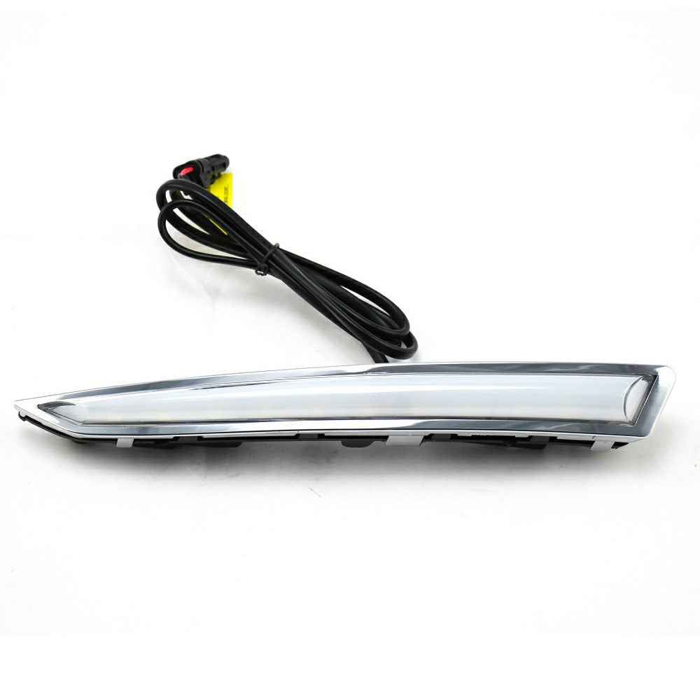 WINAUTO For Ford Kuga / Escape 2013-2015 1 Pair LED DRL Light Waterproof Car Daytime Running Lamp