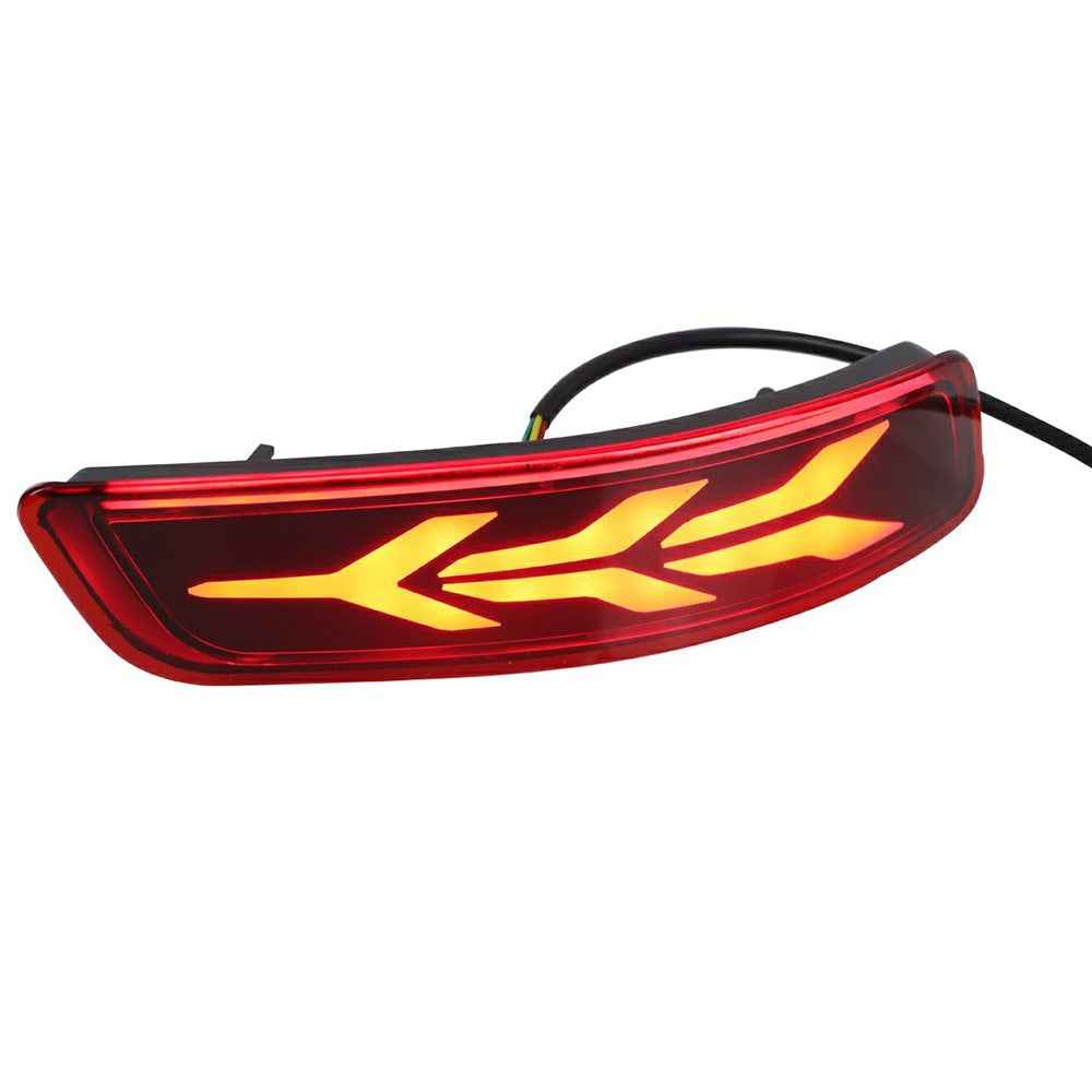 WINAUTO 2Pcs LED Rear Bumper Reflector Lights for Toyota Corolla 2014-2018 Multi-function Brake Light