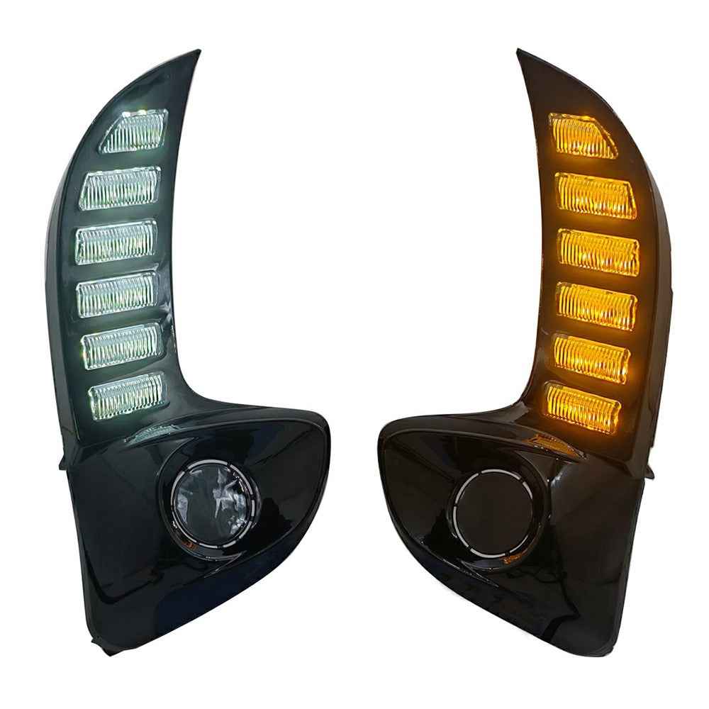 WINAUTO For Toyota Yaris 2020-2021 LED Daytime Running Light Turn Signal Lamp