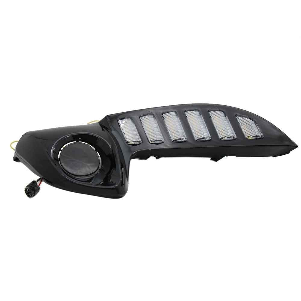 WINAUTO For Toyota Yaris 2020-2021 LED Daytime Running Light Turn Signal Lamp