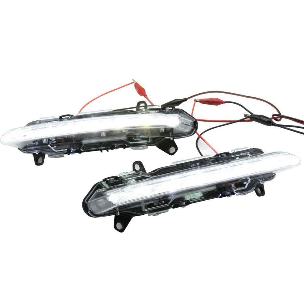 WINAUTO For C-Class W204 AMG 2008-2010 1 Pair Car DRL Light LED Daytime Running Lamp
