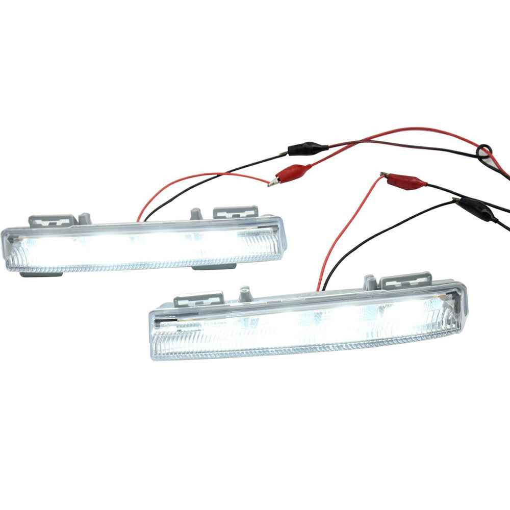WINAUTO For C-Class W204 2011-2012 1 Pair Super Bright Car DRL Light LED Daytime Running Lamp