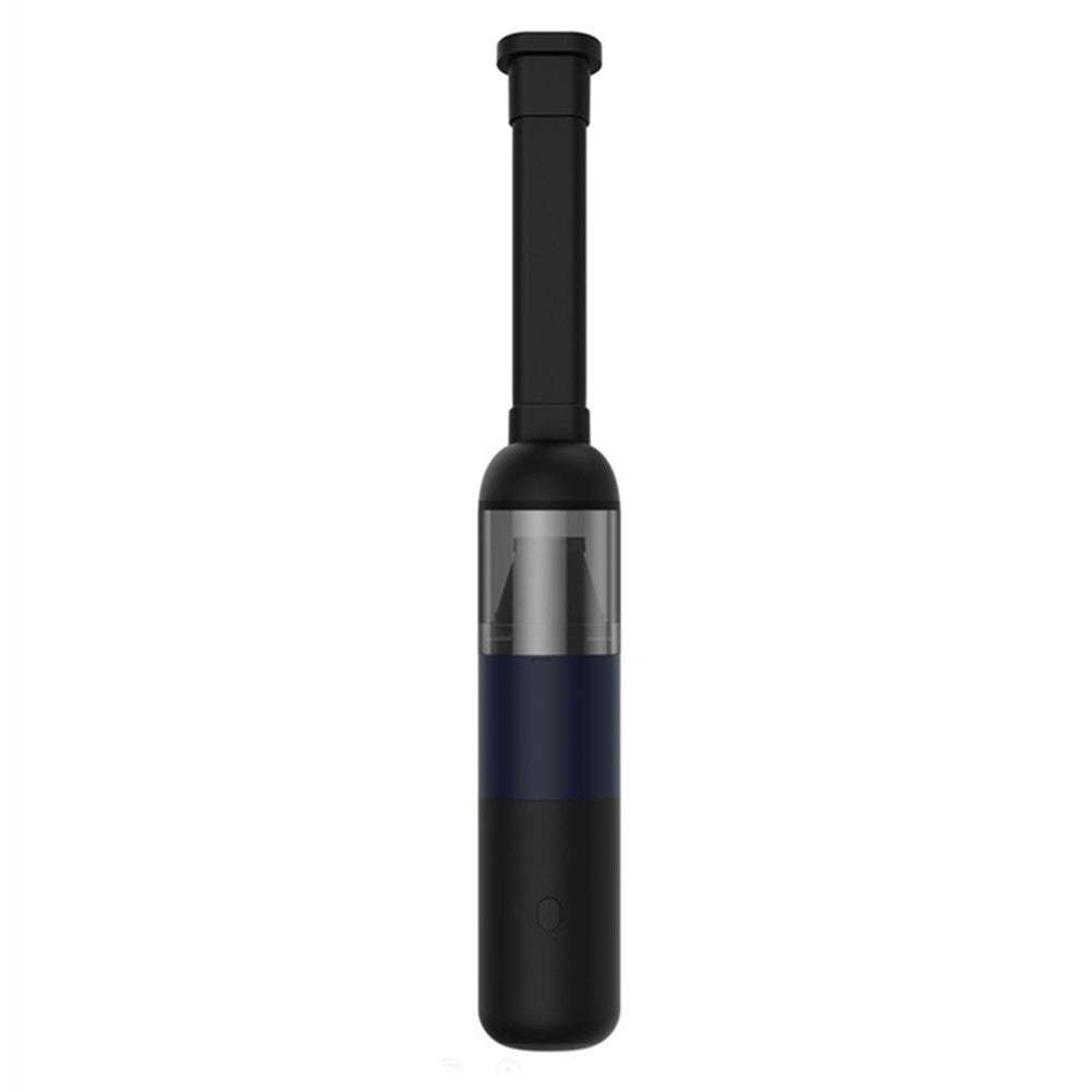 V01 Portable Handheld Car Vacuum Cleaner Wireless Auto Vacuum Cleaner for Desktop Keyboard Laptops - Blue / Black