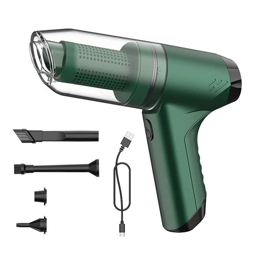 SUITU ST-6617Pro Brushless Motor Cordless Handheld Vacuum Cleaner for Car Home Cleaning - Green