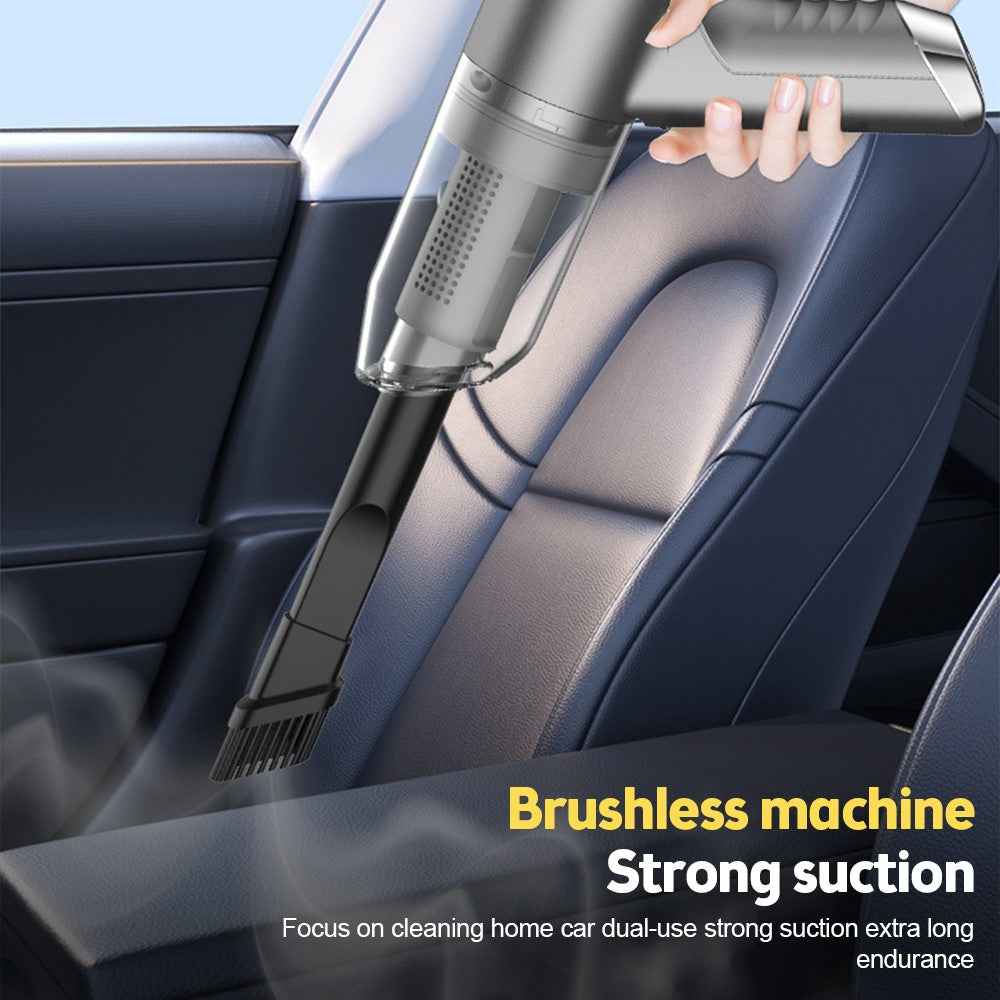 SUITU ST-6617CG Brush Motor Handheld Vacuum Cleaner Two Gears Car Home Cleaning Supplies - White