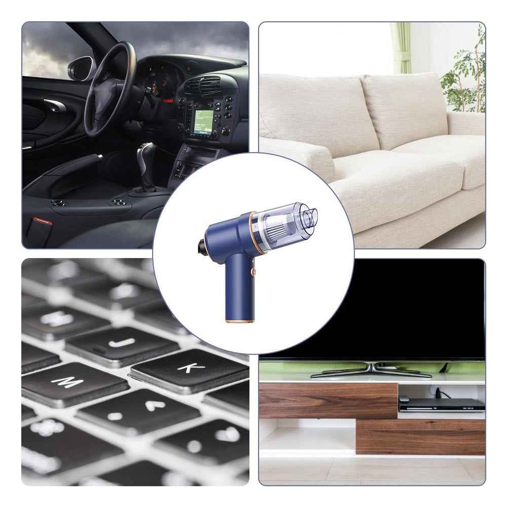 SUITU ST-6638 Low Noise 4000Pa Dual Purpose Wireless Handheld Vacuum Cleaner, Upgraded Version