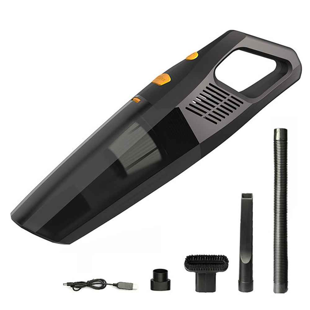 CARSUN C1398 Rechargeable Cordless Car Vacuum Powerful 6000Pa Portable Vacuum Cleaner with LED Light