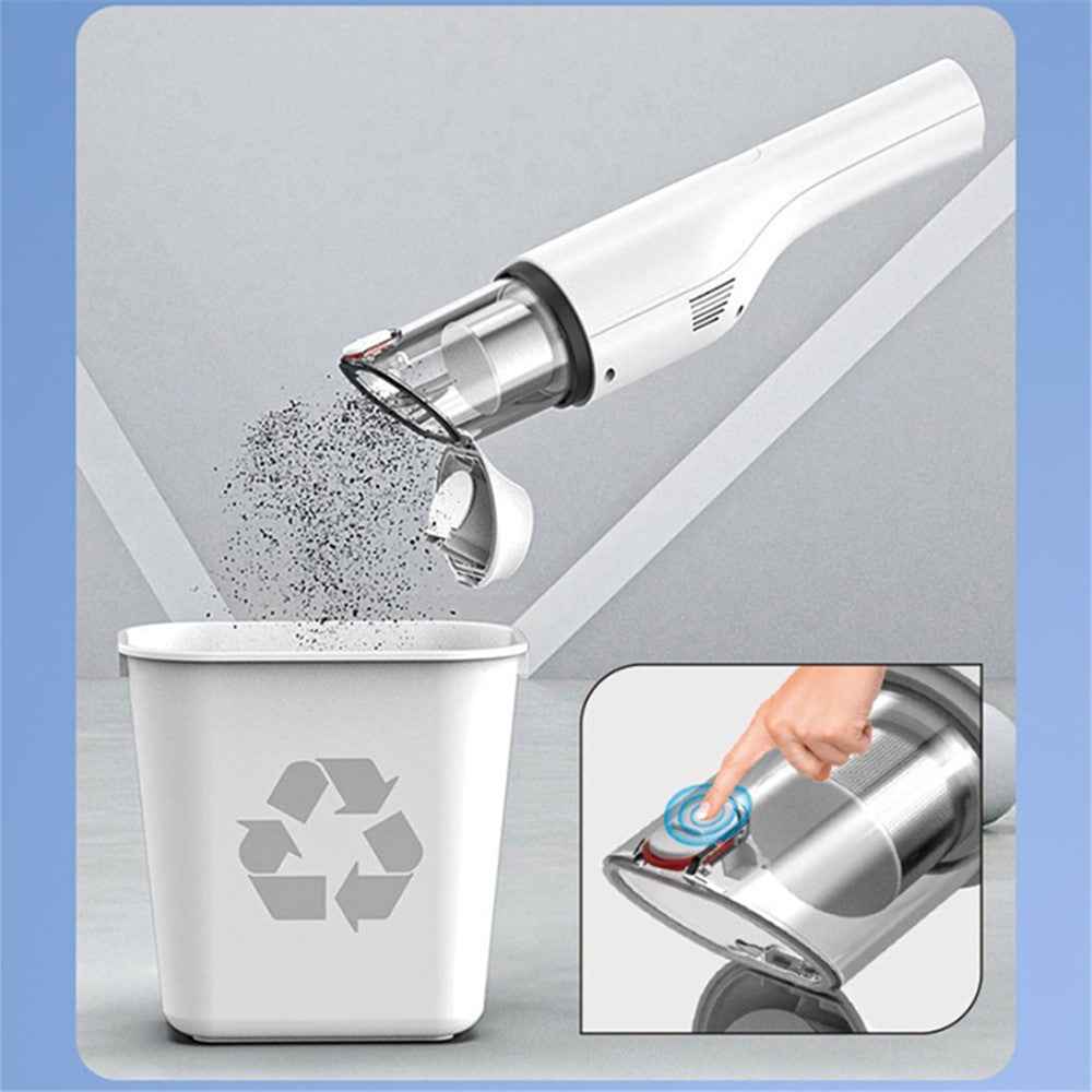 CARSUN C2819 Type-C Wireless Vacuum Cleaner Handheld Dust Cleaner for Car Home Cleaning