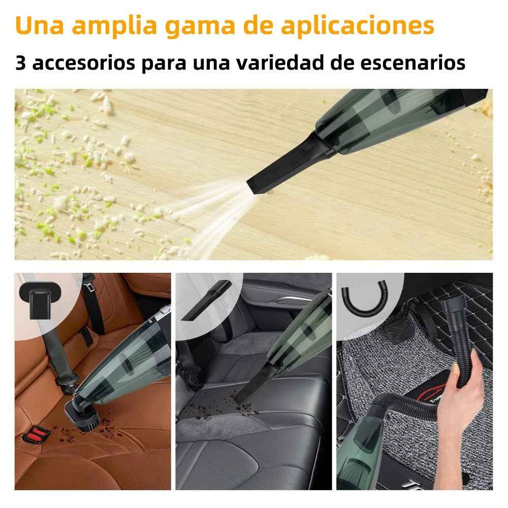 A-016 Powerful Suction Cordless Vacuum Cleaner Rechargeable Car Home Cleaning Tool