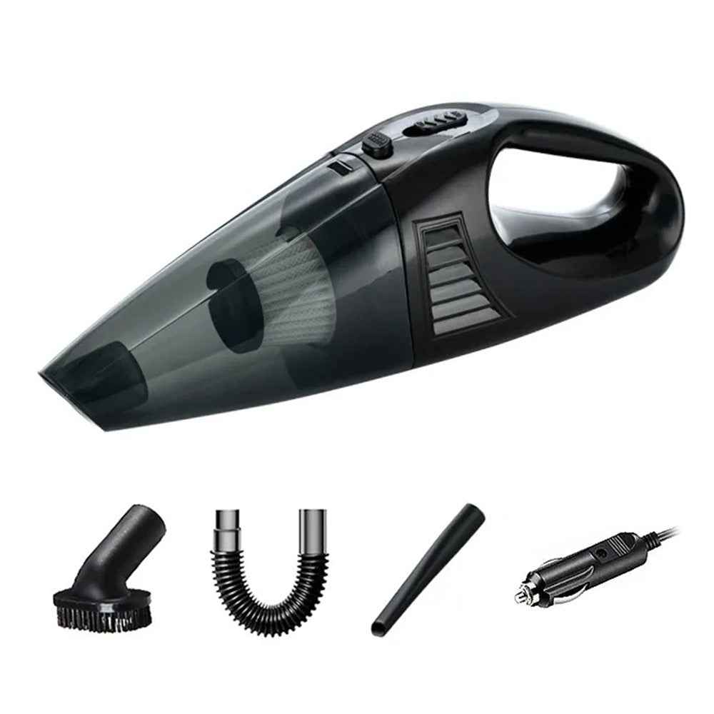 A-016 12V Car Cigarette Lighter Vacuum Cleaner Powerful Suction Wired Dust Cleaner