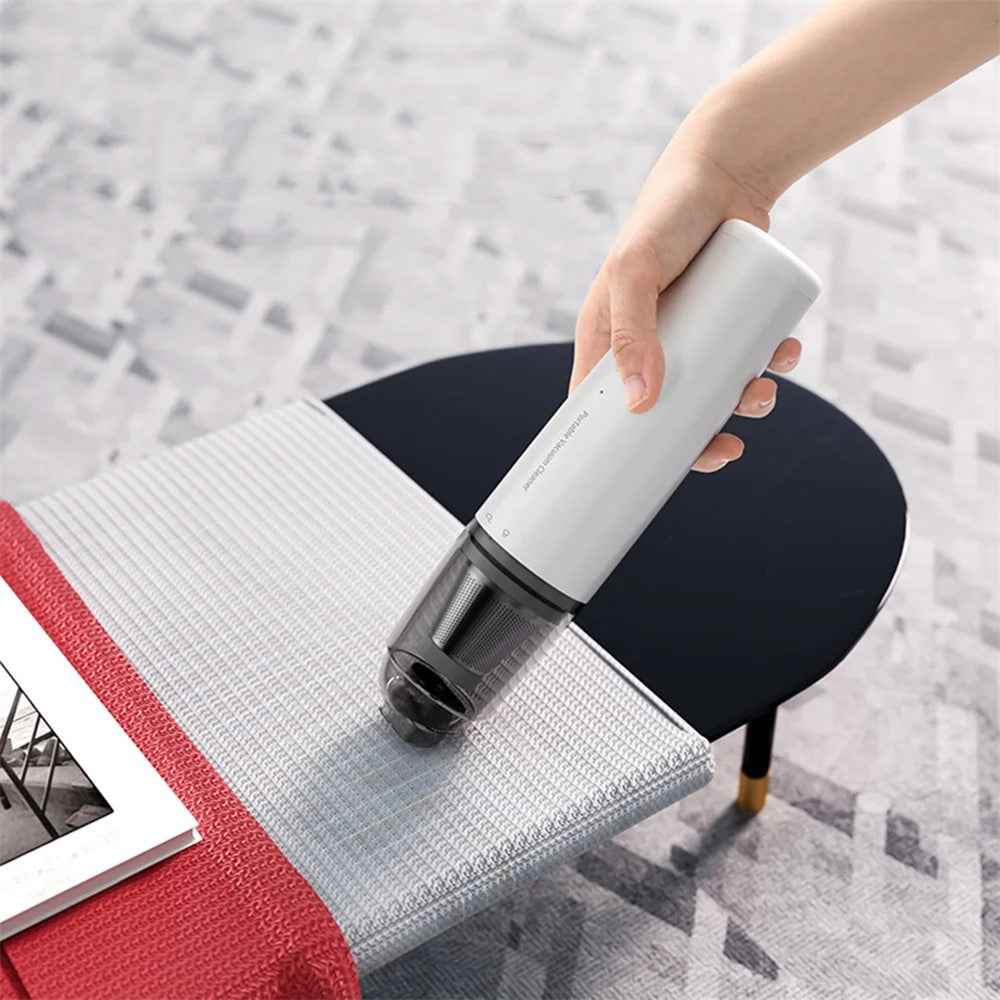 SY01-Q8 USB Car Vacuum Cleaner Rechargeable 4000Pa Cordless Home Cleaner