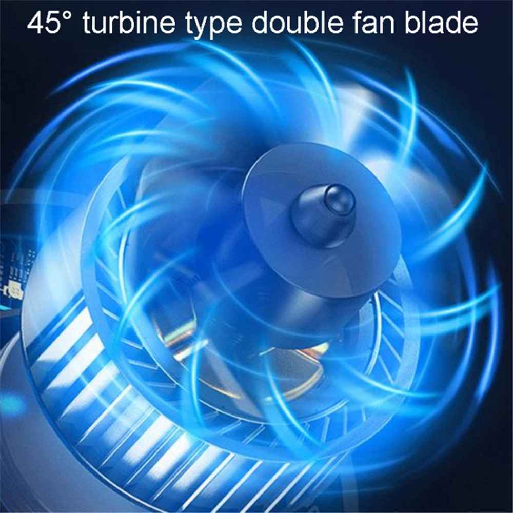 3101-A Handheld Brush Motor Car Vacuum Cleaner 4000mAh Battery-Operate Mini Wireless Vacuum Cleaner - Purple