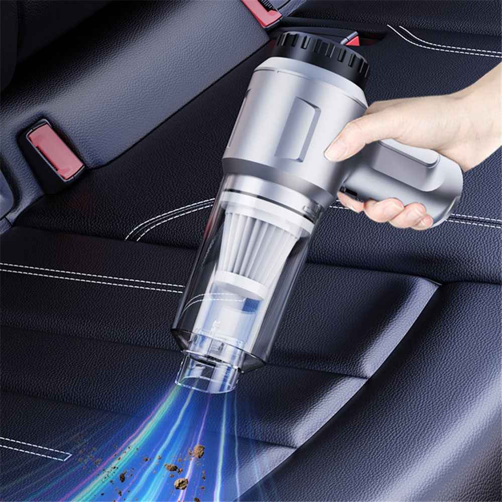 SUITU ST-6651 Cordless Handheld Car Vacuum Cleaner Hand Brushless Vacuum for Car  /  Office  /  Home - Grey