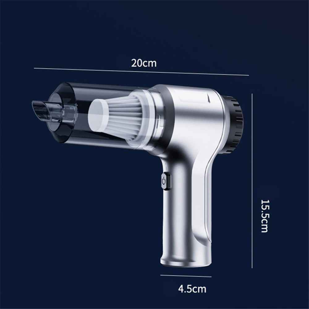 SUITU ST-6651 Cordless Handheld Car Vacuum Cleaner Hand Brushless Vacuum for Car  /  Office  /  Home - Grey