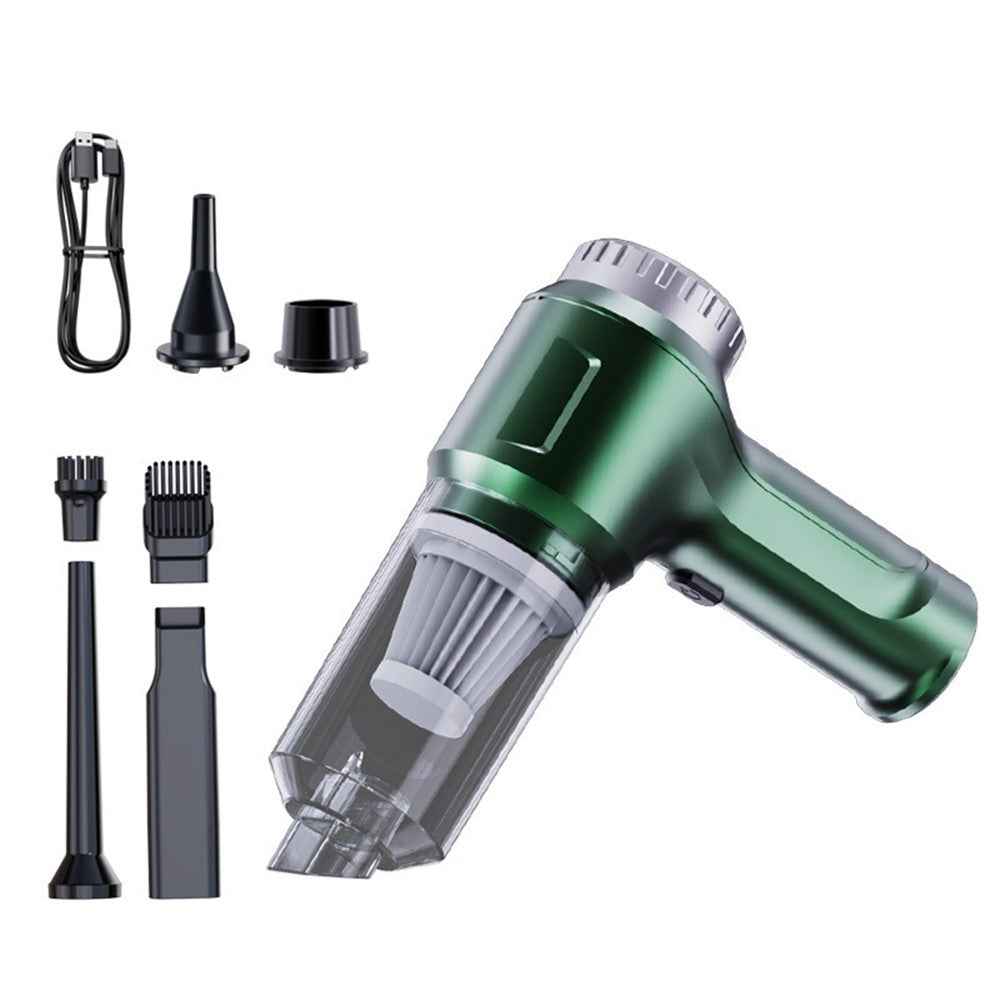 SUITU ST-6651 Cordless Handheld Car Vacuum Cleaner Hand Brushless Vacuum for Car  /  Office  /  Home - Green