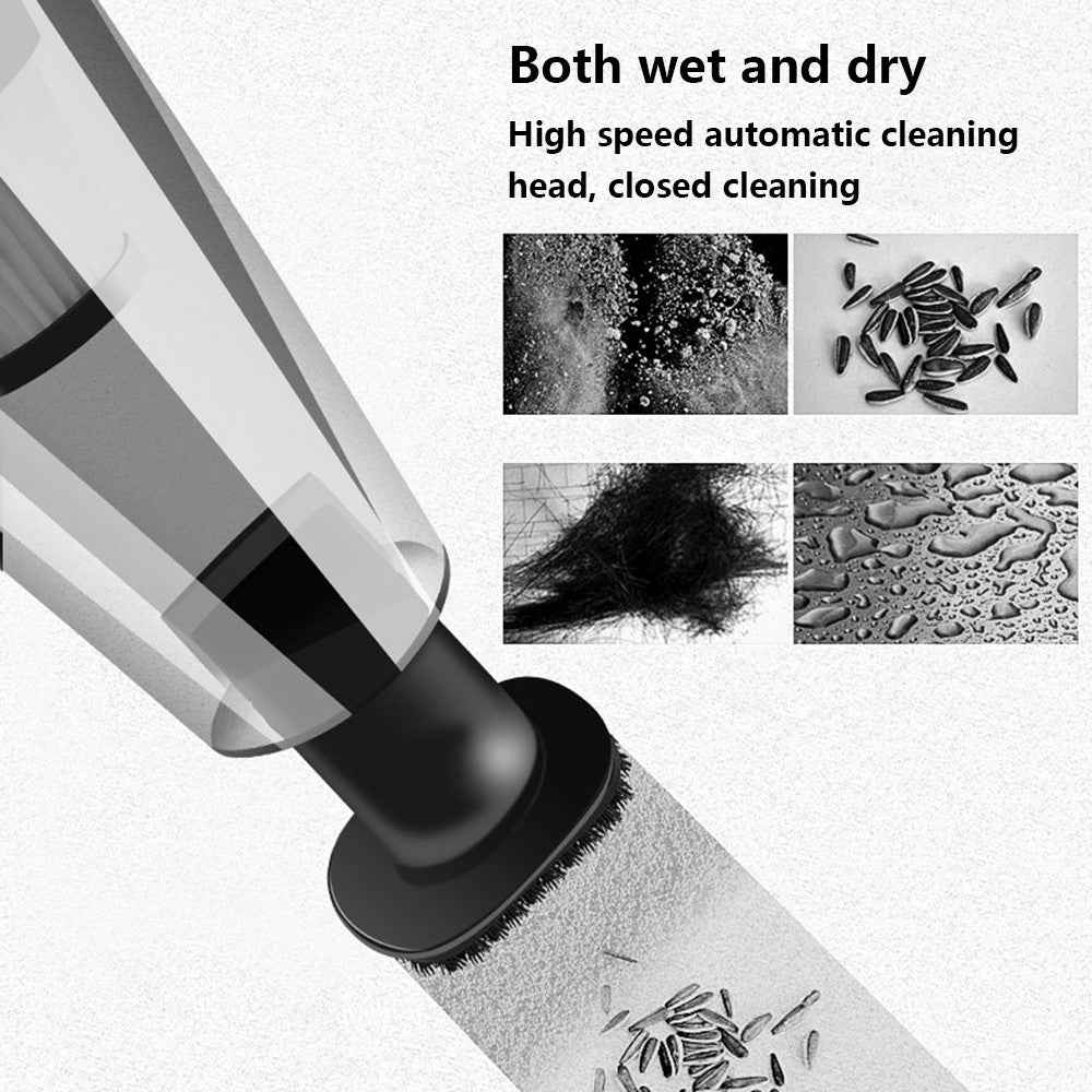 SUITU ZY-2021 Car Mini Vacuum Cleaner Home Cordless Handheld 4000Pa Cleaning Tool