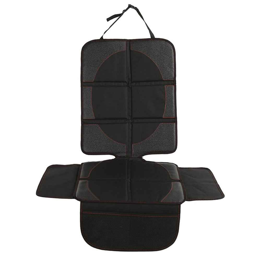 JF004 Waterproof Car Seat Protector for Child Car Seat and Pets, Soft Seat Protection Pad with Storage Pocket - Circle
