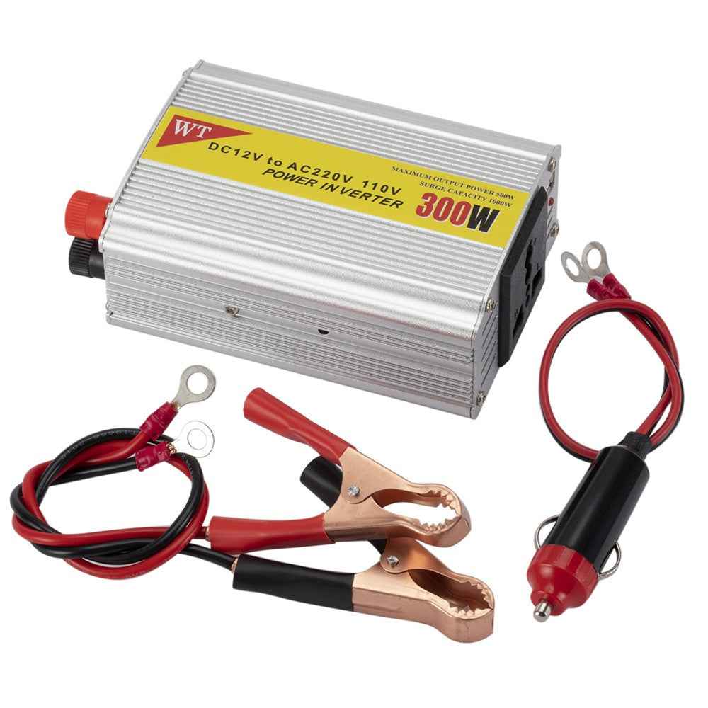 303 300W Power Inverter DC 12V to AC 220V 110V Car Converter with USB Adapter Cigarette Lighter