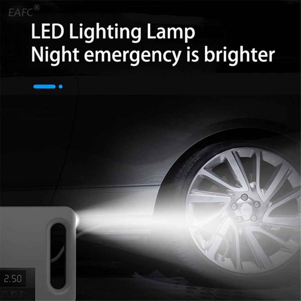 995 LCD Screen Car High Pressure Tyre Inflator Electric Tire Air Pump with LED Light