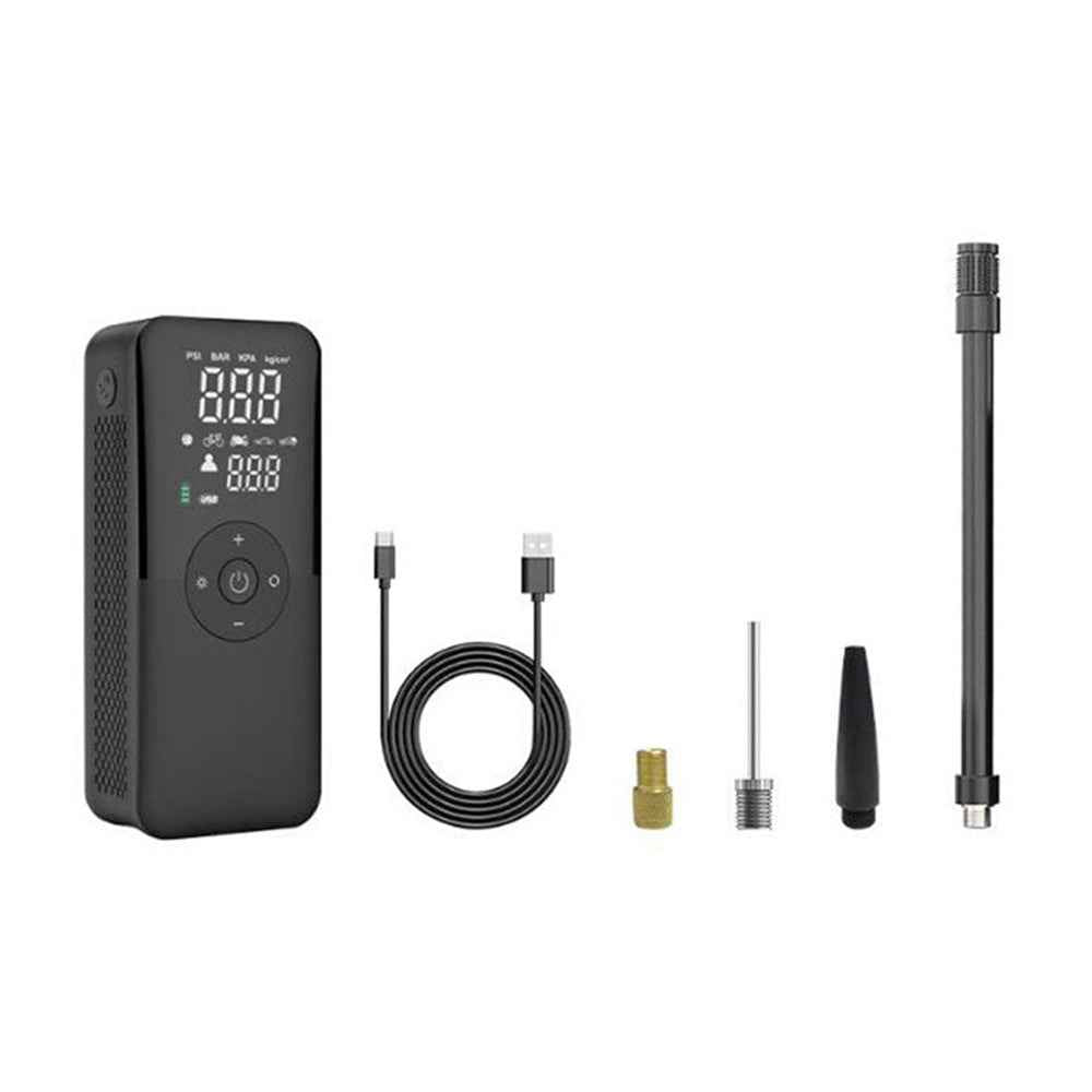 CARSUN C3106 Mini Portable Motorbike Air Pump Digital Display Car Inflatable Pump Support Power Bank Function