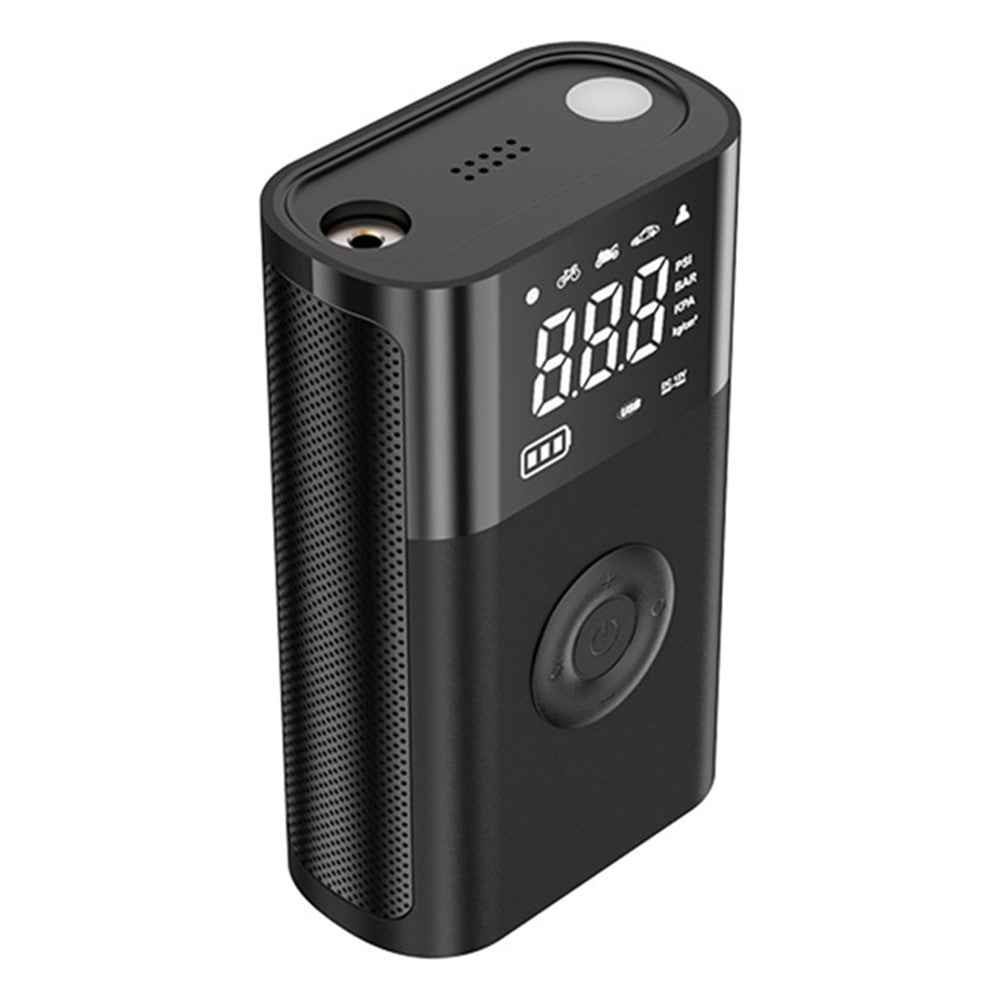 CARSUN T2191-2 Portable Car Tire Air Pump Cordless Digital Display Tyre Inflator with Power Bank Function