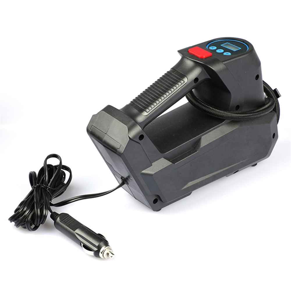 CARSUN C2814 Portable Tire Inflator Digital Air Compressor 12V DC Tire Air Pump with Emergency LED Light