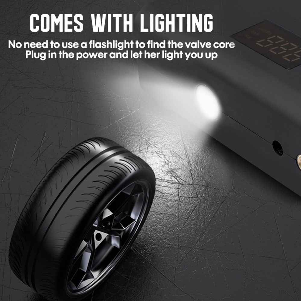 CARSUN C1752 Car Tyre Inflator Digital Display 12V Electric Air Tire Pump Quick Inflation Car Air Compressor