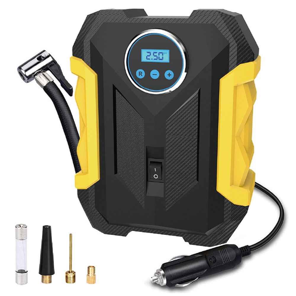 CARSUN C1399 Digital Tire Inflator Portable Car Air Compressor Inflation Pump with LED Light