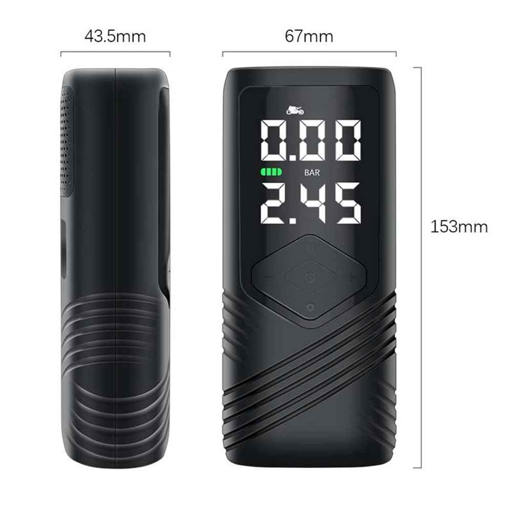 AERMOTOR Wireless Smart Car Air Pump Portable Flashlight Rechargeable Inflator for SUV Tire