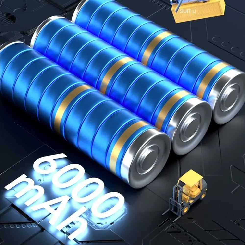 CQB-9620 Portable Cordless Tyre Inflator Digital Display Car Pump with LED Light Power Bank Function