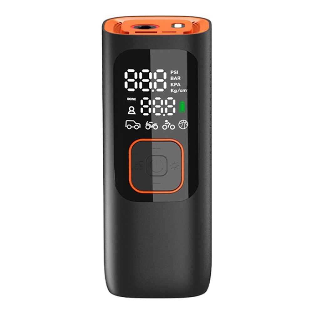 NW01-P Car Tire Inflator Digital Display Portable Cordless Air Inflator (7500mAh Battery, 12V Cigarette Lighter)