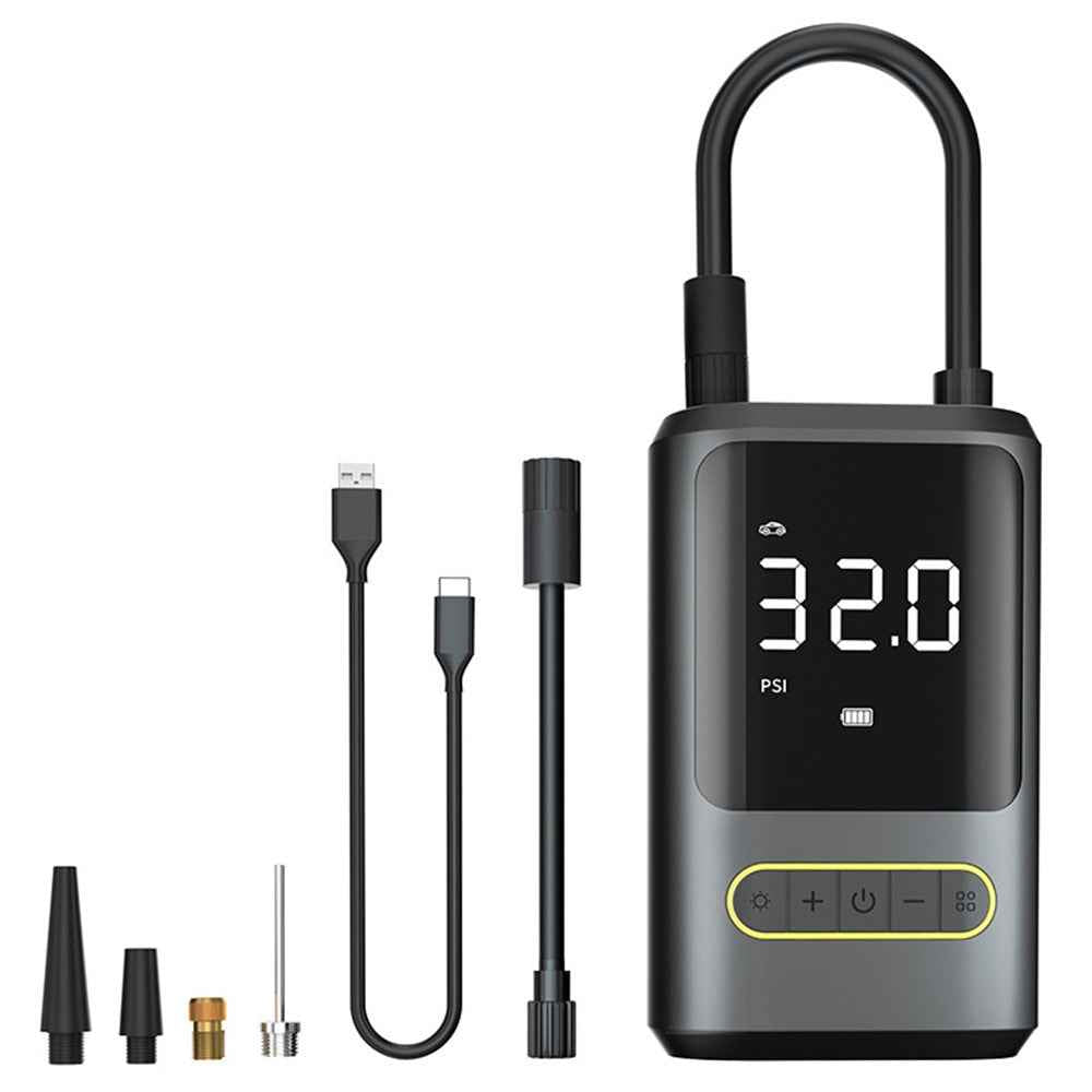 ATJ-8466 17MM Air Cylinder Tire Inflator Air Pump Cellphone Charger Power Bank