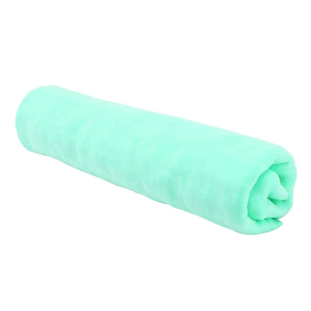 43 x 32 x 0.2cm Super Absorbent Soft PVA Cloth Car Home Cleaning Towel Hair Quick Drying Towel - Green