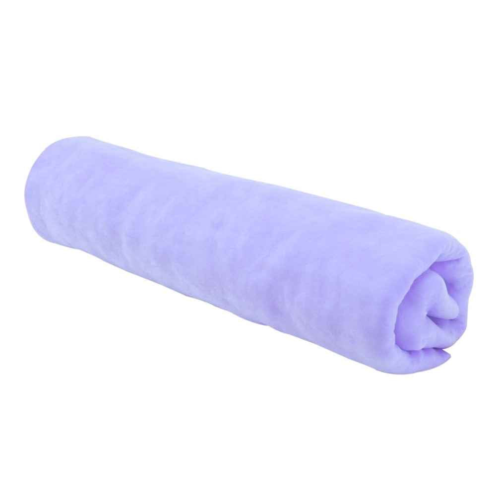 43 x 32 x 0.2cm Super Absorbent Soft PVA Cloth Car Home Cleaning Towel Hair Quick Drying Towel - Purple