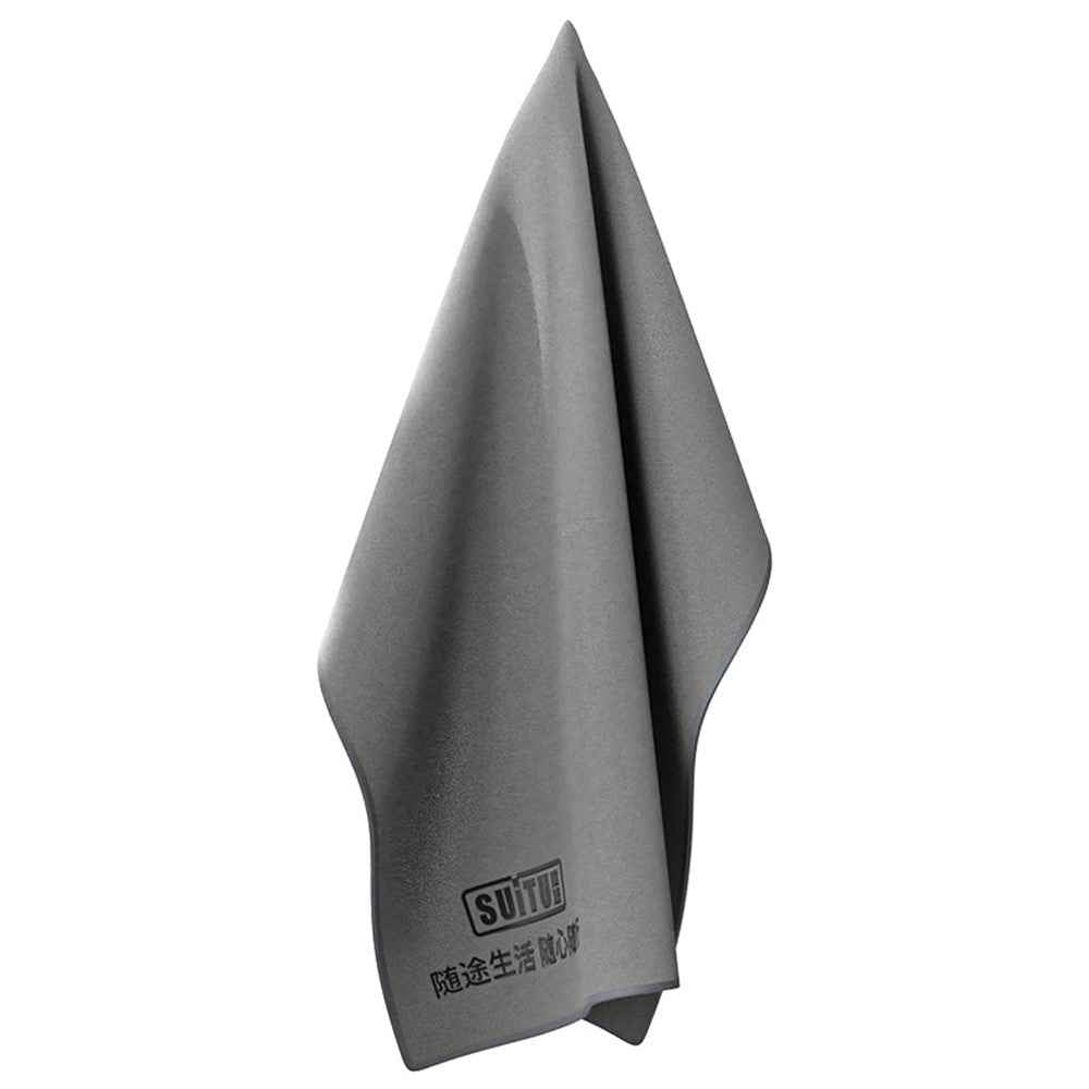 SUITU ST-9000-5A 30x40CM Soft Coral Fleece + Suede Cleaning Cloth Super Water-Absorbent Towel for Car, Home