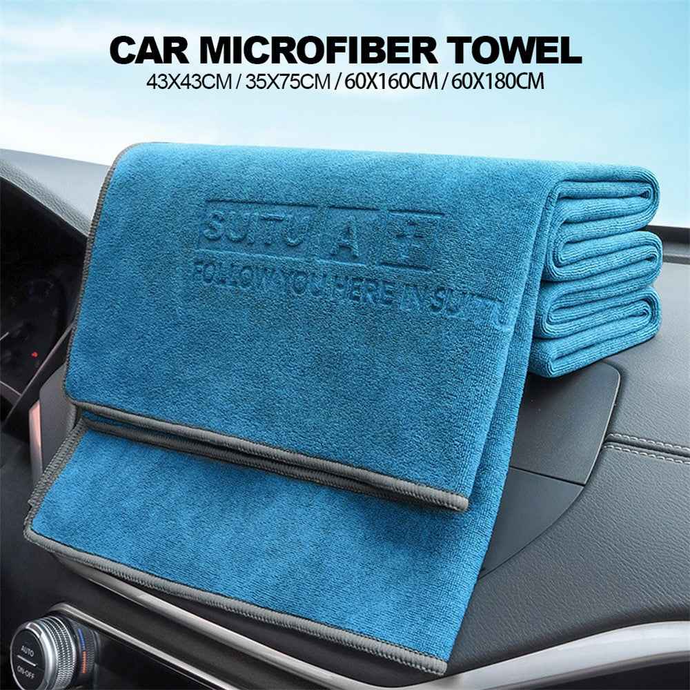SUITU ST-9002-4C 35x75CM Soft Microfiber Car Dashboard Window Cleaning Cloth Washing Towel for Home Floor, Kitchen
