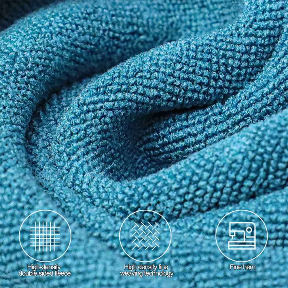 SUITU ST-9002-4C 35x75CM Soft Microfiber Car Dashboard Window Cleaning Cloth Washing Towel for Home Floor, Kitchen