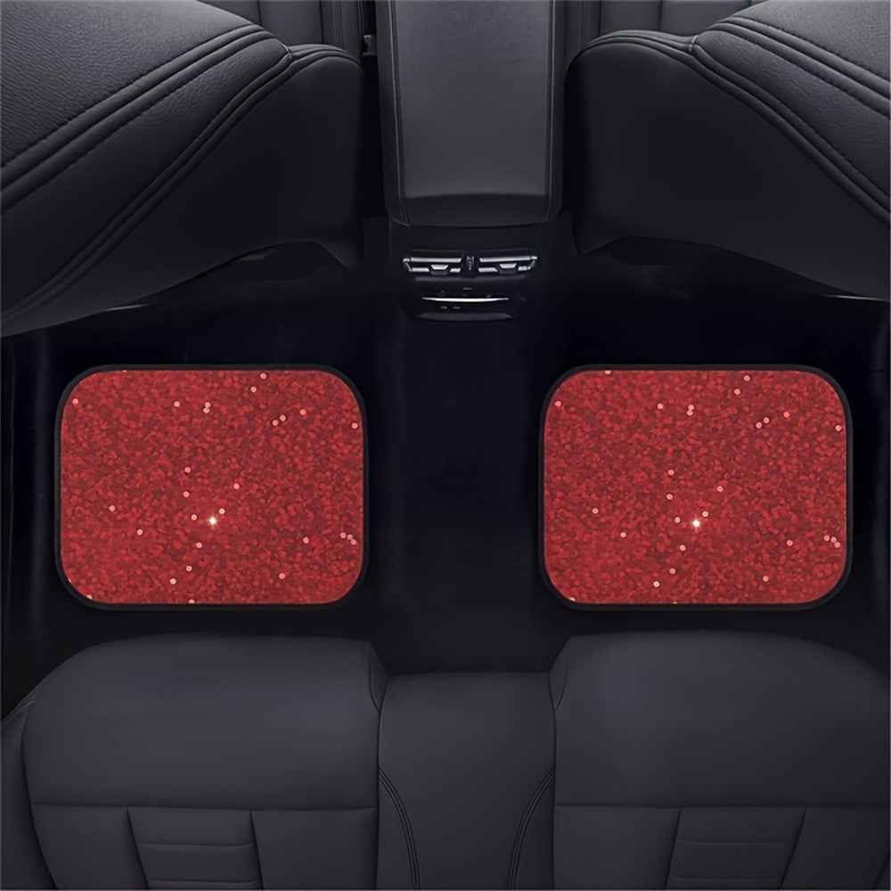 4Pcs / Set Pattern Printed Car Front+Rear Floor Mat Anti-Slip Neoprene Vehicle Interior Floor Pad - Style 19