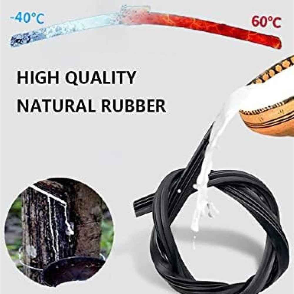 1Pc Universal Three-Stage Car Wiper Blade ABS+Rubber Noiseless Vehicle Wiper Blade - 17-inch