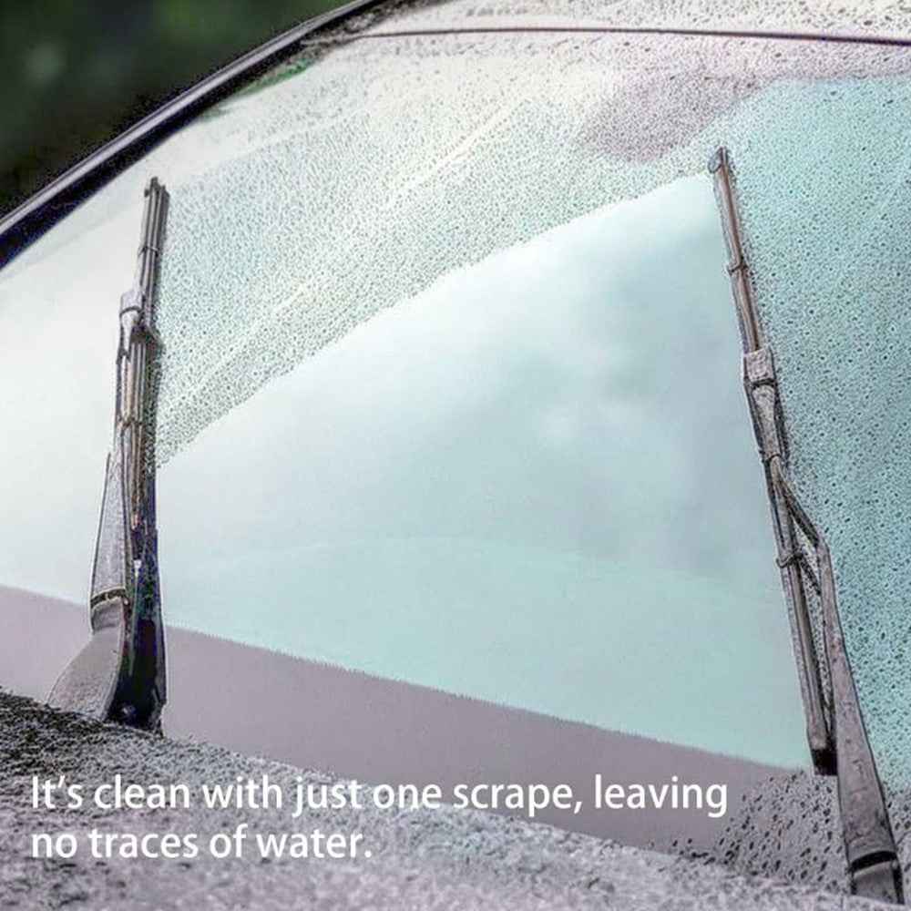 1Pc Universal Car Windshield Wiper Blade ABS+Rubber Noiseless Vehicle Wiper Blade - 30-inch