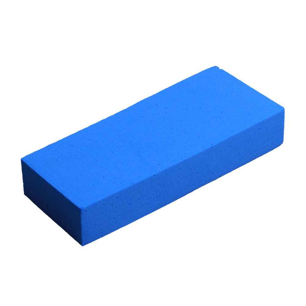 BY-461 Water-Absorbent PVA Cleaning Tool Soft Block Rectangle Cleaner for Car Washing and Cleaning - Blue