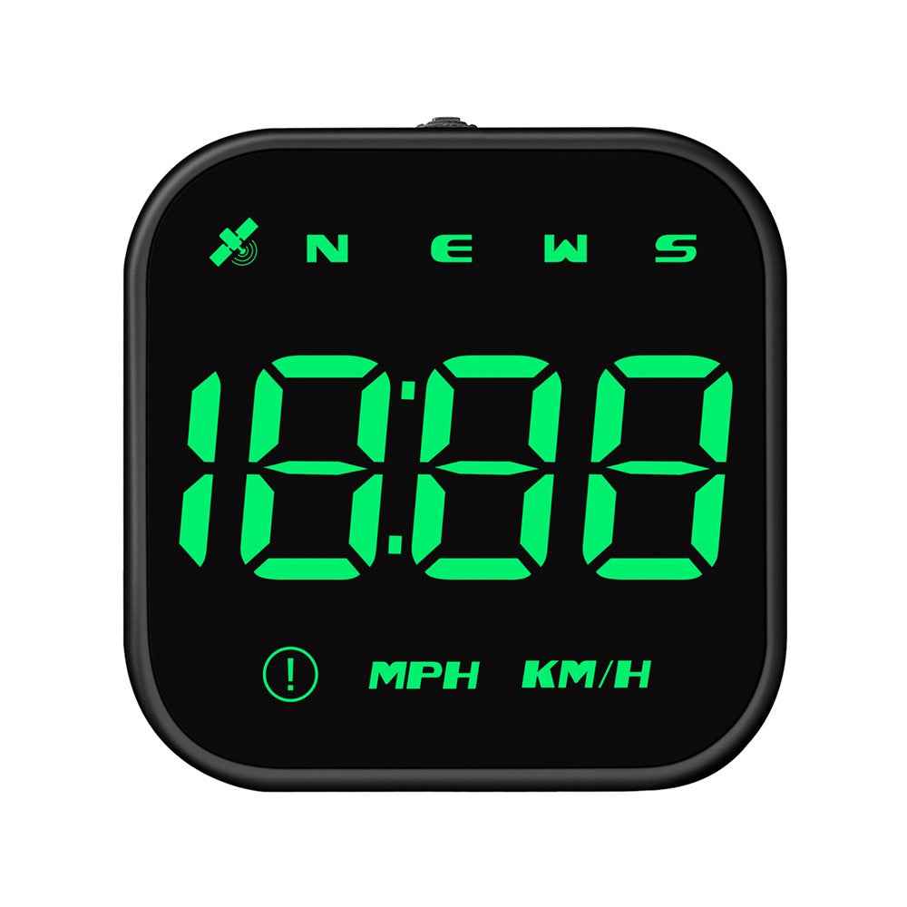 G4S Head-Up Display HUD GPS Universal Multi-Function Speedometer Portable Car Computer Display - Green