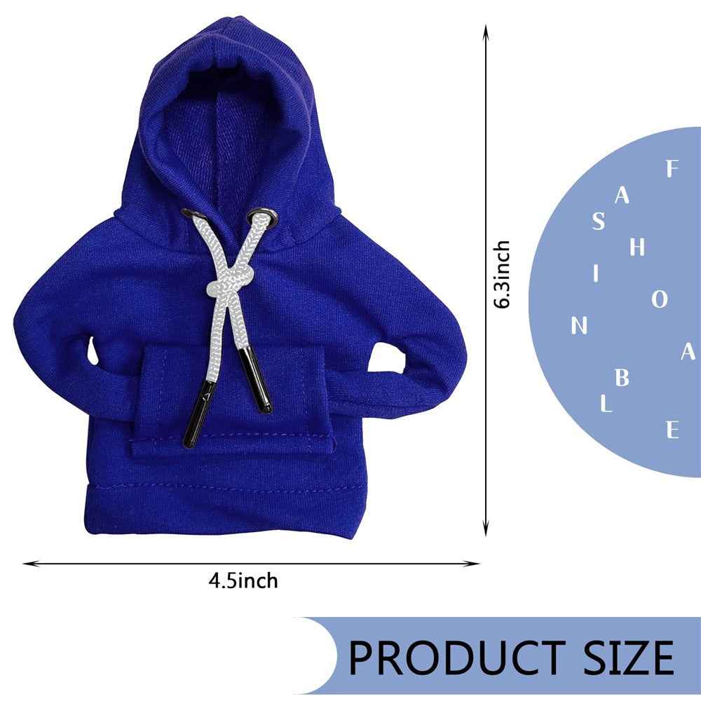 Creative Hoodie Design Car Shift Knob Cover Gear Shift Lever Decoration - Blue