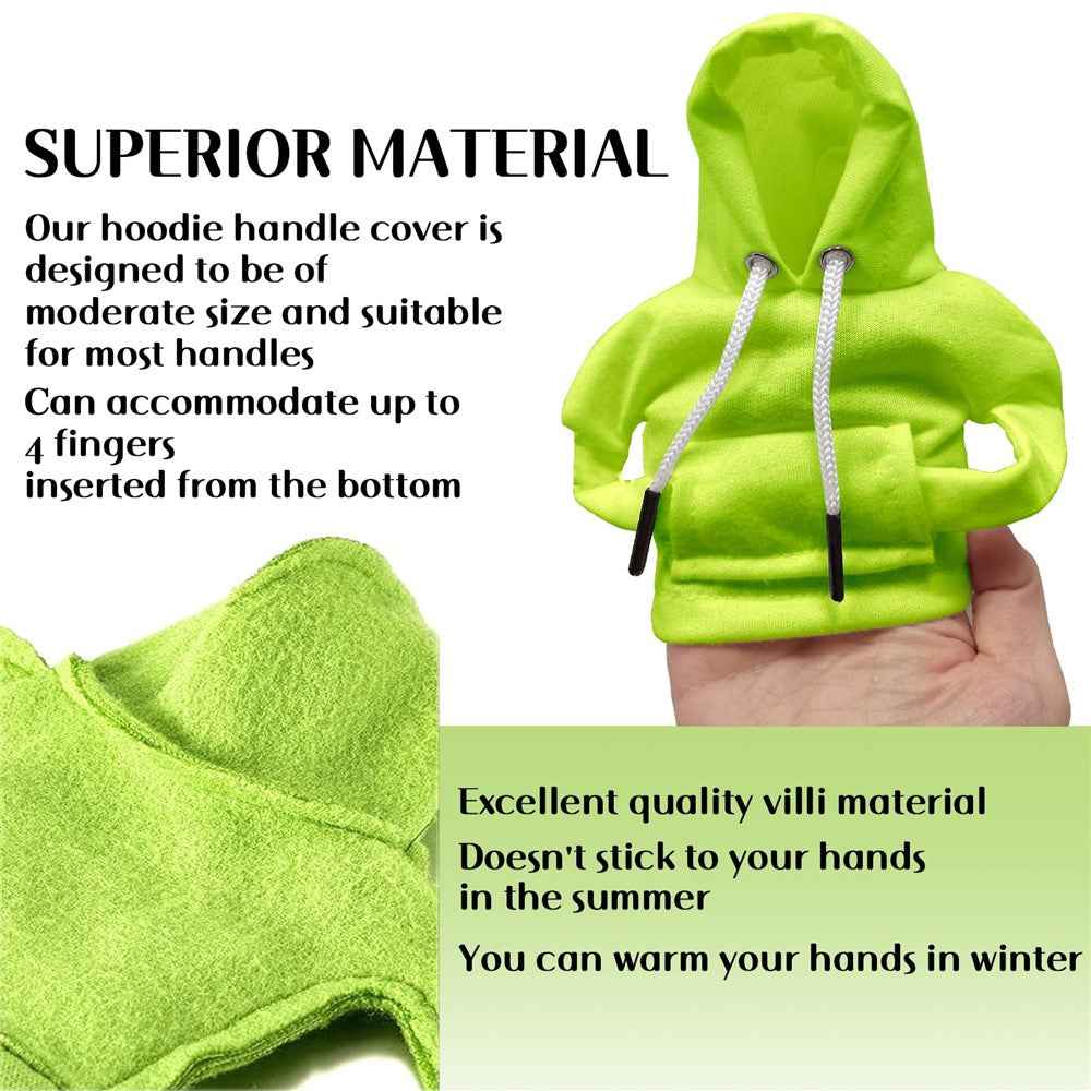 Creative Hoodie Design Car Shift Knob Cover Gear Shift Lever Decoration - Green