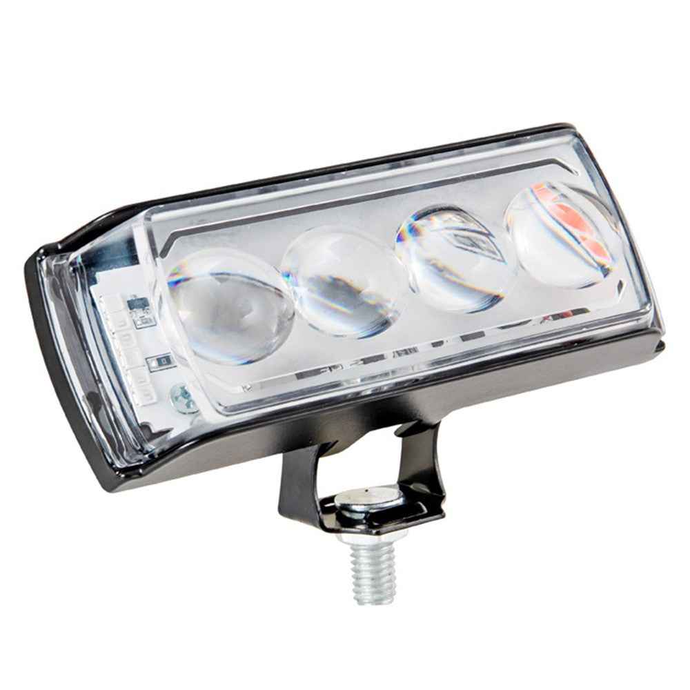 A086-4C 4 LED Motorcycle Spotlight Waterproof Aluminum Shell 12-60V Motorbike Headlight