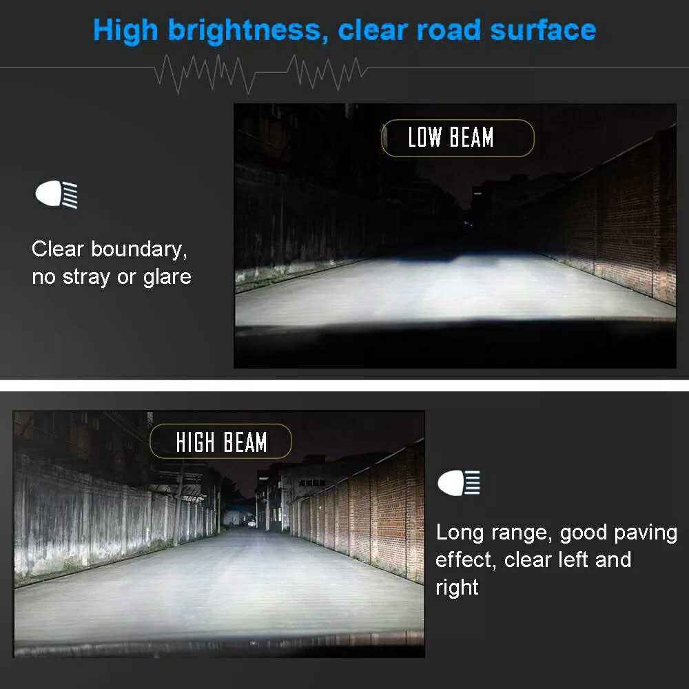 2Pcs D3S Car Headlight 8000K High Brightness IP68 Waterproof Xenon Bulb HID Lamp