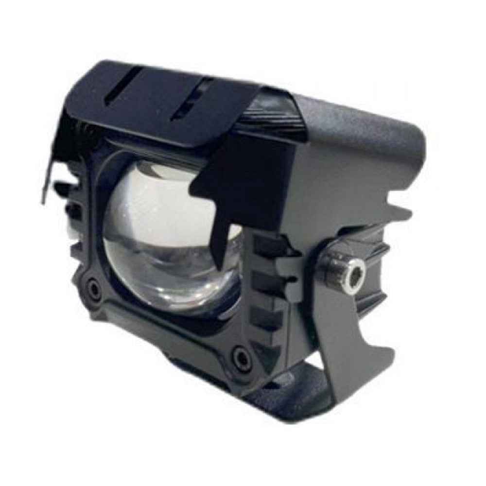 15W Motorcycle Spotlight IP68 Waterproof LED Work Light with 180 Degree Adjustable Bracket