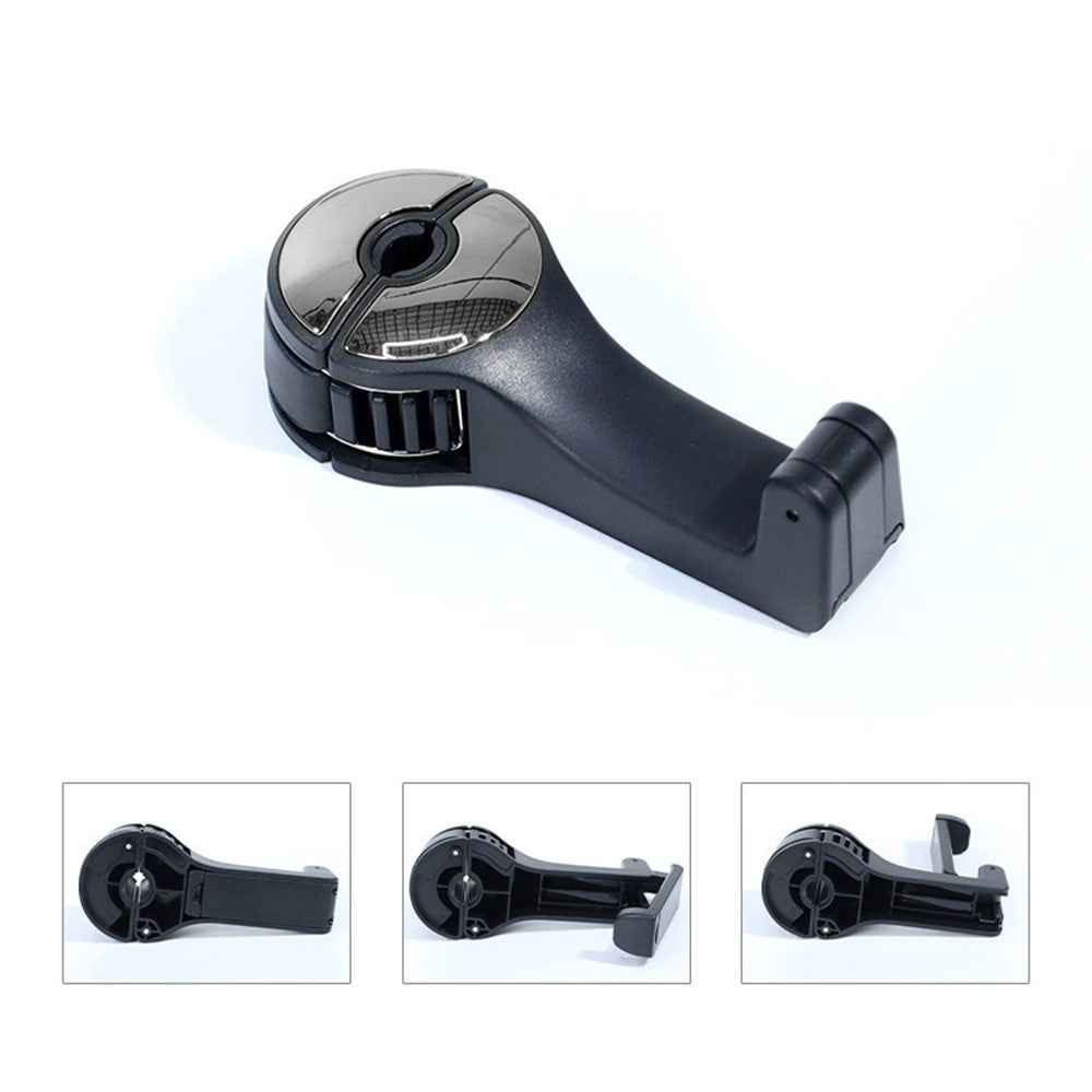 CS-G02 Multifunctional Back Seat Headrest Holder Hanger Holder Hook for Car Vehicle SUV - Blue