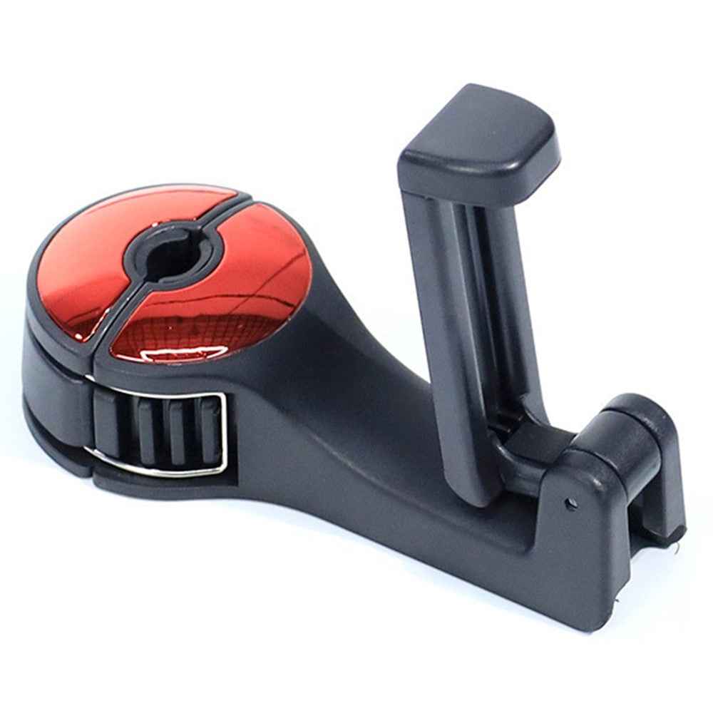 CS-G02 Multifunctional Back Seat Headrest Holder Hanger Holder Hook for Car Vehicle SUV - Red